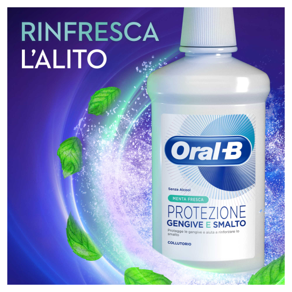Oral-B Collutorio Protezione Gengive e Smalto 500ml