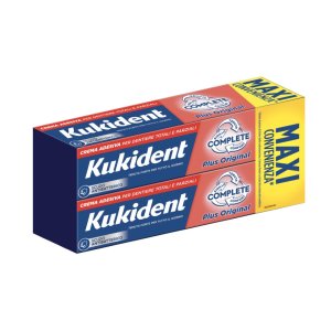 Kukident Complete Plus Original Formato MAXI Convenienza Pacco Doppio 2X65g