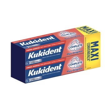 kukident complete plus original formato maxi convenienza pacco doppio 2x65g
