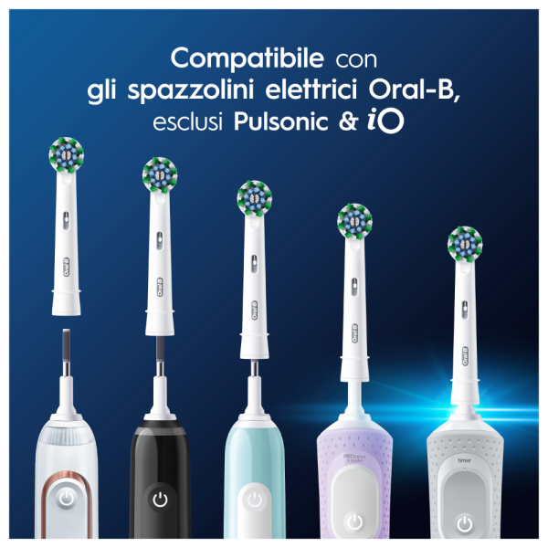 Oral-B Testine Di Ricambio Precision Clean 3 Pezzi