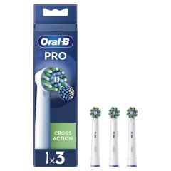 oral-b testine di ricambio crossaction 3 pezzi