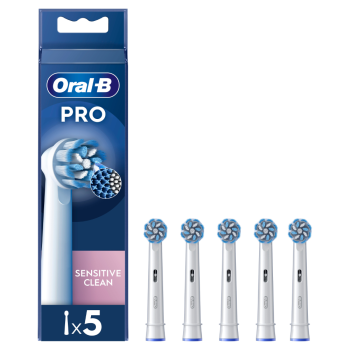 oral-b testine di ricambio power refill sensitive 5 pezzi