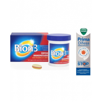 kit immunità prima difesa - bion 3 30 compresse + spray