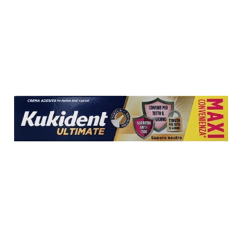 kukident ultimate neutro barriera anticibo formato maxi convenienza 57g