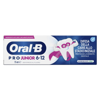 oral-b dentifricio pro junior 6-12 anni 75ml