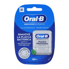 oral-b filo interdentale cerato pro-expert advanced pulizia profonda 50 metri