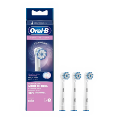 oral-b testine di ricambio sensitive clean 3 pezzi