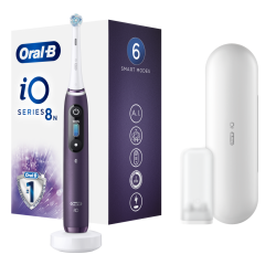 oral-b io serie 8 purple spazzolino elettrico viola