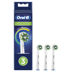 oral-b testine di ricambio eb50 cross-action 3 pezzi