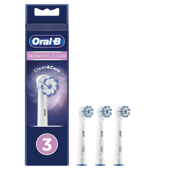 oral-b testine di ricambio sensitive clean 3 pezzi