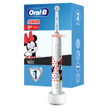 oral-b spazzolino elettrico pro 3 junior minnie 6-12 anni