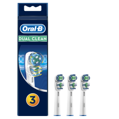 Oral-B Testine Di Ricambio Dual Clean 3 Pezzi