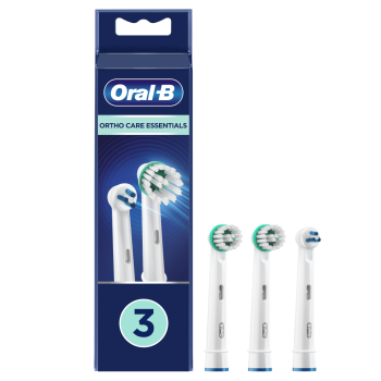 oral-b testine di ricambio ortho care essentials 3 pezzi
