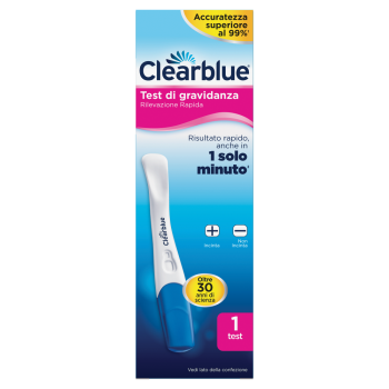 clearblue test gravidanza rapido 1 minuto 1 test