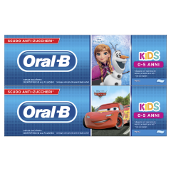 Oral-B Dentifricio Kids Frozen & Cars 0-5 Anni 75 ml