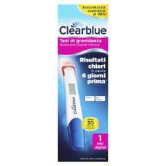 Clearblue Test Gravidanza Digitale Precoce 1 Pezzo