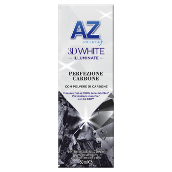 az 3d white illuminate perfezione carbone dentifricio 50ml 