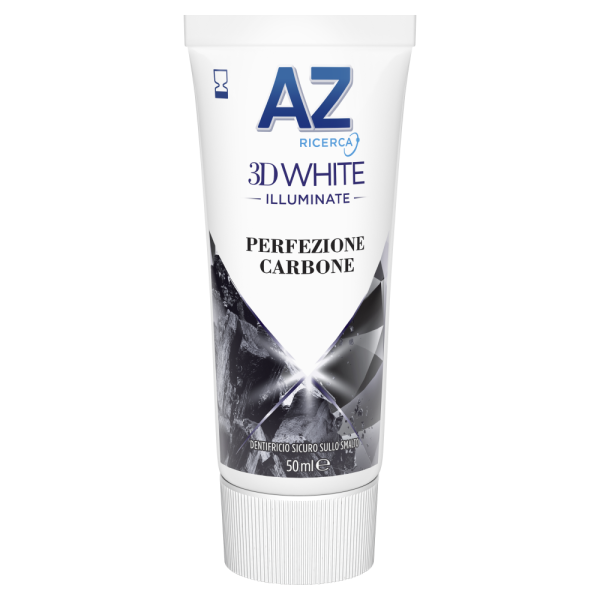 AZ 3D White Illuminate Perfezione Carbone Dentifricio 50ml 