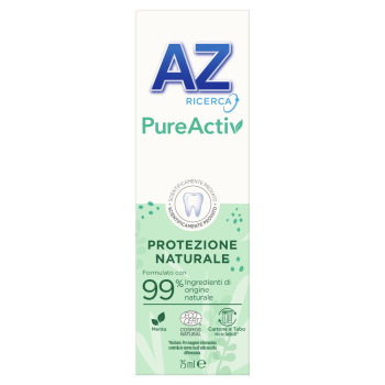 az pureactiv protezione naturale dentifricio 75 ml
