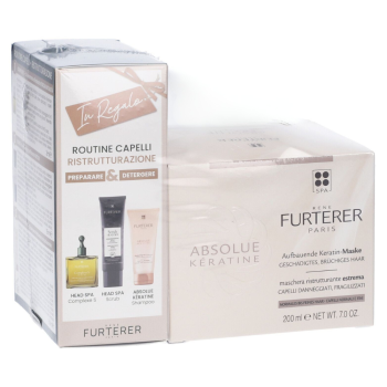 rené furterer absolue kératine routine capelli ristrutturazione | maschera 200 ml + 3 omaggi