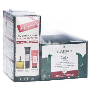 rené furterer color glow routine capelli colore protetto | maschera 200 ml + 3 omaggi