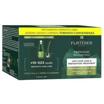 rené furterer triphasic progressive coffret duo trattamento contro la caduta progressiva dei capelli 2x8 flaconi