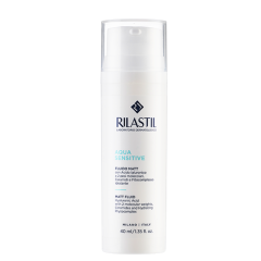 rilastil aqua sensitive fluido matt per pelli sensibili secche o molto secche 40ml