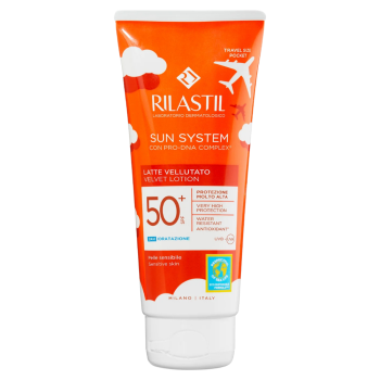 rilastil sun system spf 50+ latte solare vellutato 200 ml