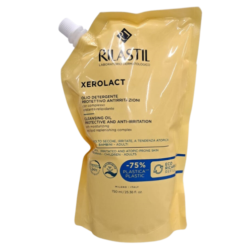 Rilastil Xerolact Olio Detergente Ricarica Eco 750ml