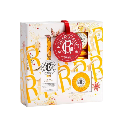 Roger&Gallet - Cofanetto Regalo Acqua Profumata Di Benessere Set Bois D'Orange 3 Pezzi