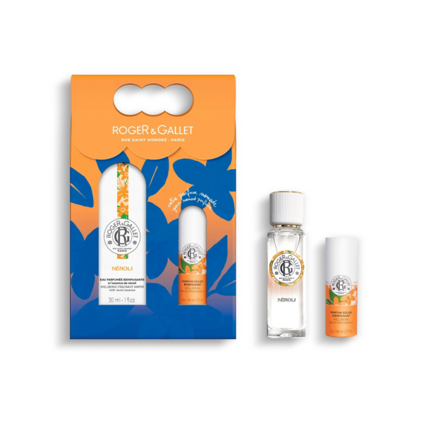 Roger&Gallet Néroli | Set Estate | Acqua Profumata 30 ml + Profumo Solido 5 g