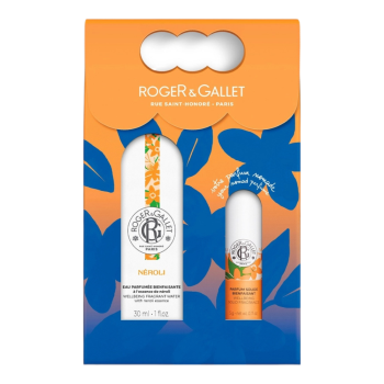 roger&gallet néroli | set estate | acqua profumata 30 ml + profumo solido 5 g