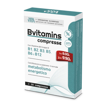 sanavita b-vitamins 30 compresse