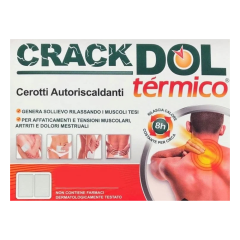 crackdol termico cerotti autoriscaldanti 6 pezzi