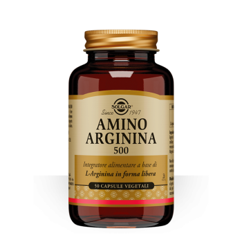 solgar - amino arginina 500 50 capsula vegetale