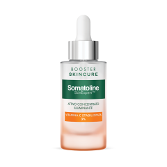 somatoline skin expert skincure booster illuminante vitamina c 3% 30ml