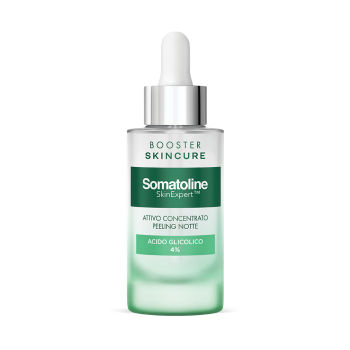 somatoline skin expert skincure booster peeling acido glicolico 4% 30ml