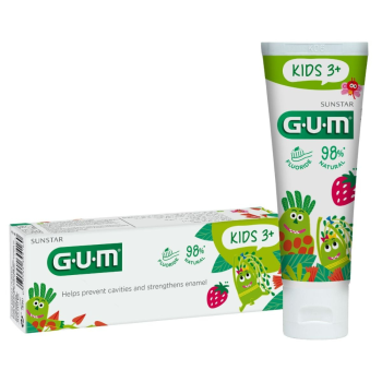 gum kids monster dentifricio fragola 3+ anni 50ml