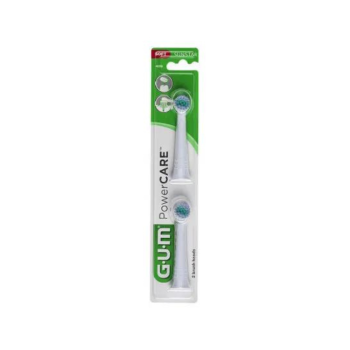 gum powercare - 2 testine per spazzolino elettrico