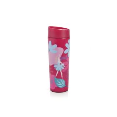 neavita - start up click and drink thermos rosa in acciaio 360ml