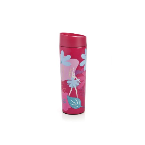 Neavita - Start Up Click and Drink Thermos Rosa in Acciaio 360ml