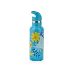 neavita - start up 4 ever bottle bottiglia thermos acciaio blu con beccuccio 500ml