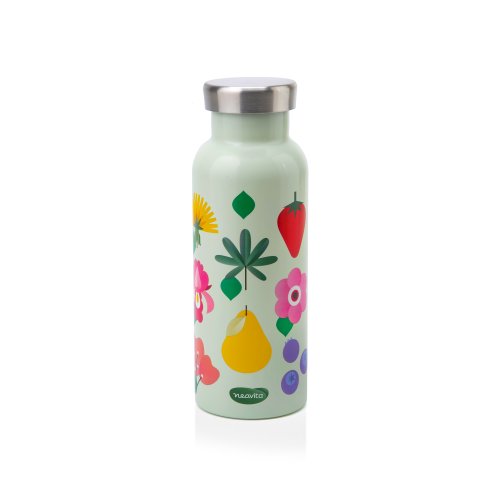 Neavita - Spring Happiness 4 Ever Bottle Thermos In Acciaio Verde 500ml