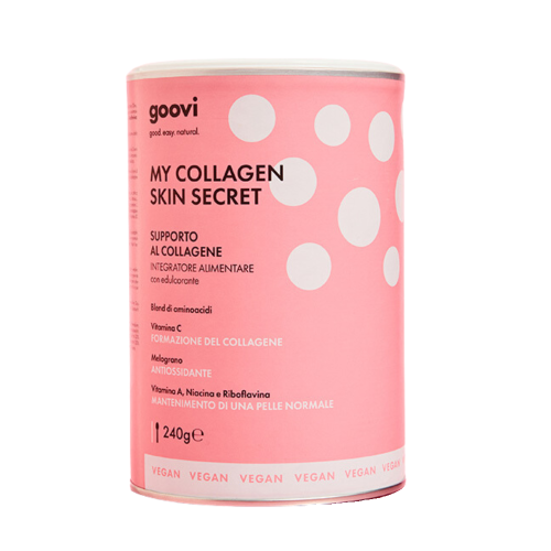 Goovi My Collagen Skin Secret Integratore Supporto Al Collagene Vegetale 240g