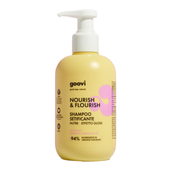 goovi nourish & flourish shampoo setificante 250ml