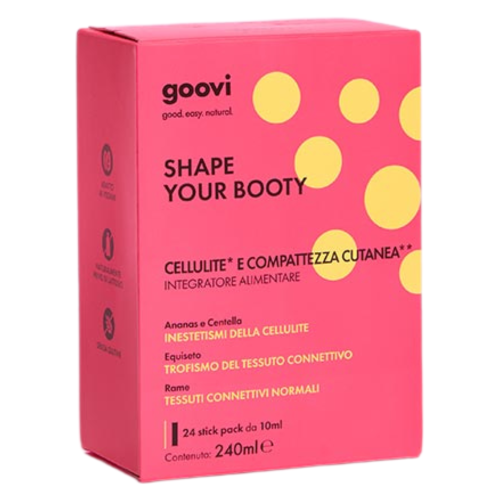Goovi Shape Your Booty – Cellulite E Compattezza Cutanea 24 Stick Pack