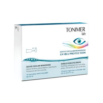 tonimer lab gocce oculari uv-blu protection 10 flaconcini monodose 0,5ml