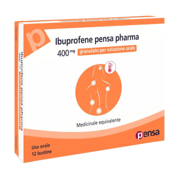 ibuprofene 400mg 12 bustine - pensa pharma