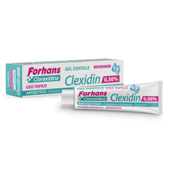 forhans clexidin clorexidina gel dentale clorexidina 0,30% 30ml