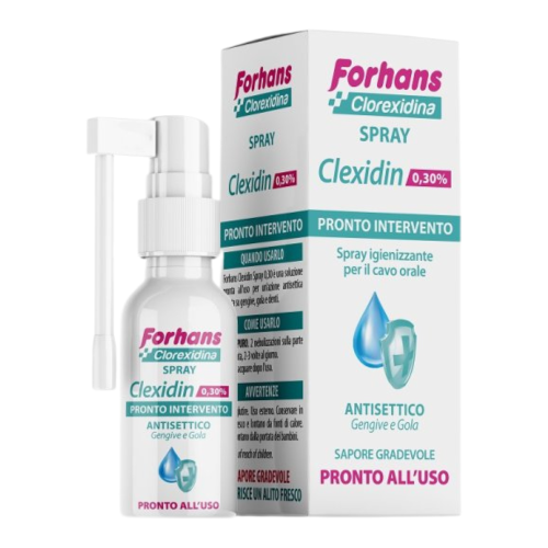 Forhans Clexidin Spray Gengive E Gola 50ml